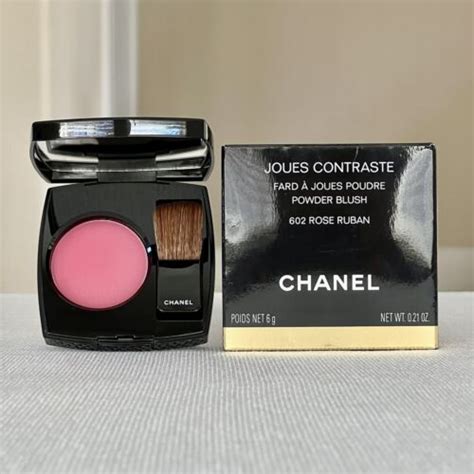 chanel blush rose ruban|Chanel Rose Ruban (602) Joues Contraste Blush Review.